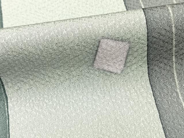 平和屋着物▽上質な小紋 単衣 色紙散らし文 正絹 逸品 AAAV2601fy