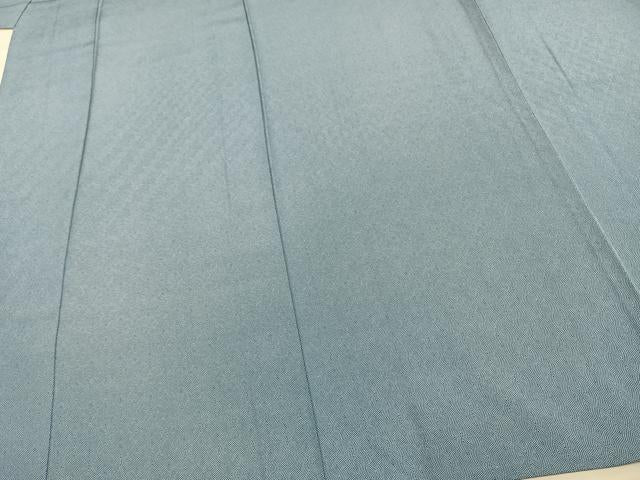 平和屋着物▽服部染工 江戸小紋 単衣 立分銅 正絹 逸品 AAAV2615fy