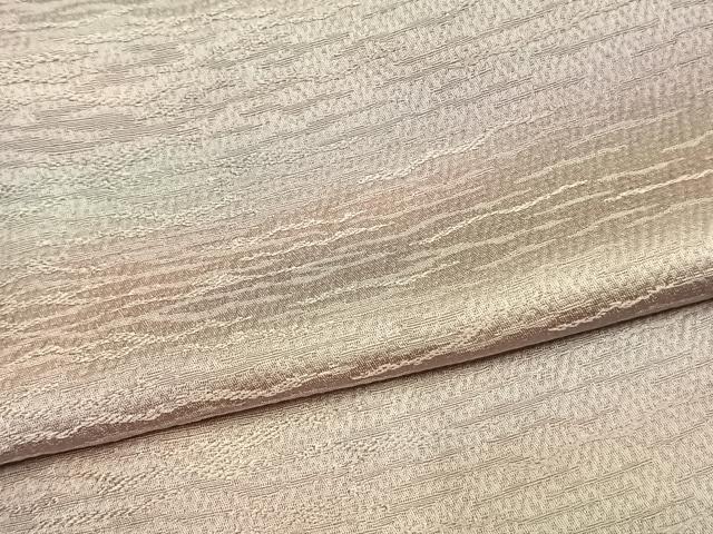 平和屋着物▽上質な小紋 単衣 霞文 正絹 逸品 AAAV2676fy