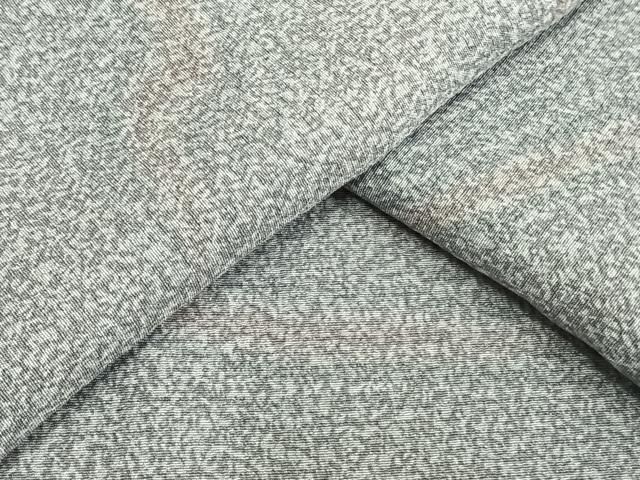 平和屋着物▽上質な小紋 単衣 流水文 銀通し地 正絹 逸品 AAAV2718fy
