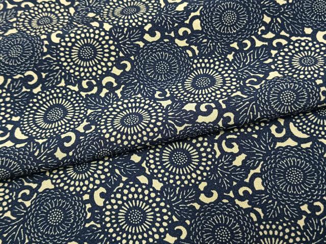 平和屋着物▽上質な小紋 単衣 型染め 草花文 正絹 逸品 AAAV2726fy