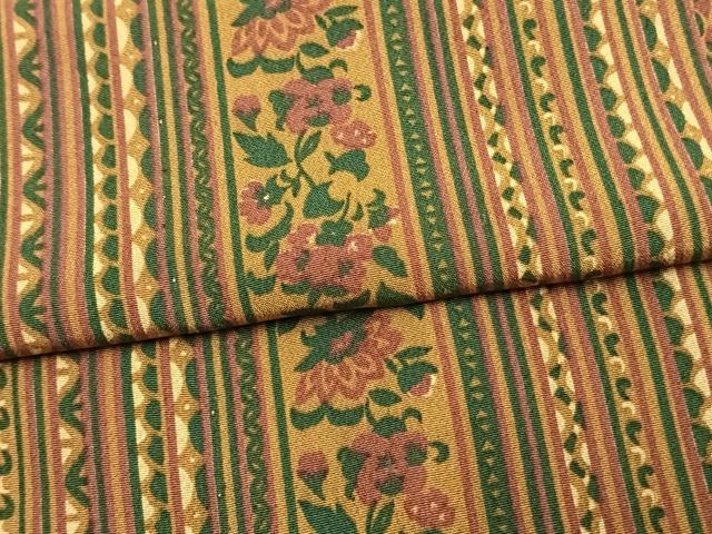 平和屋着物▽上質な小紋 単衣 草花間道 正絹 逸品 AAAV2731fy