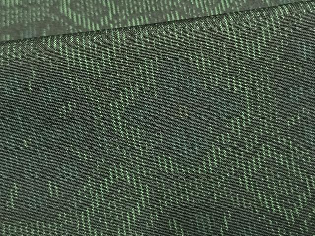 平和屋着物▽上質な紬 単衣 蜀江花文 正絹 逸品 AAAV2739fy