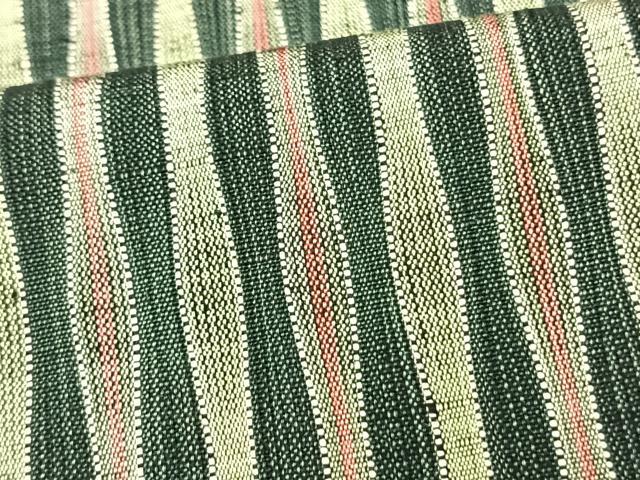 平和屋着物▽紬 単衣 立涌文 高島屋扱い ウール AAAV2785fy