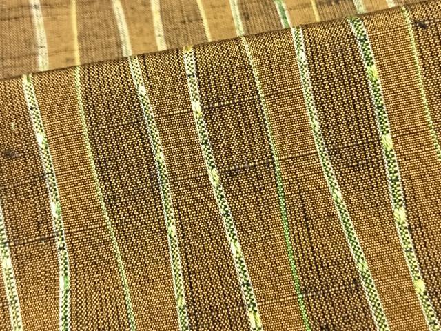平和屋着物▽上質な紬 単衣 立涌文 正絹 逸品 AAAV2793fy
