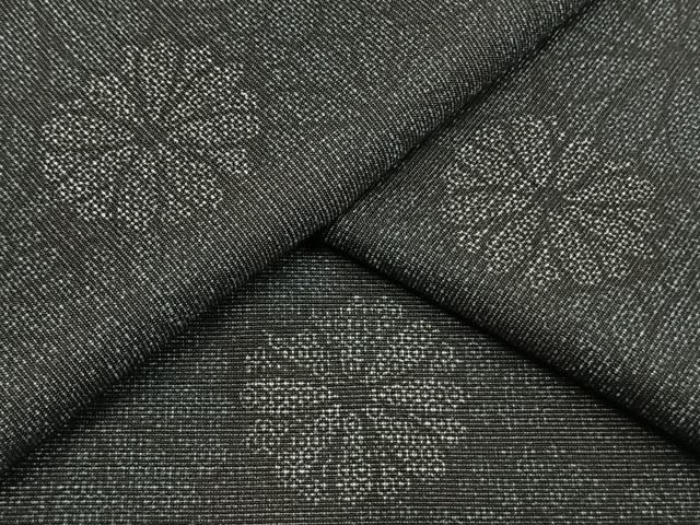 平和屋着物▽小紋 単衣 花尽くし AAAV2808fy