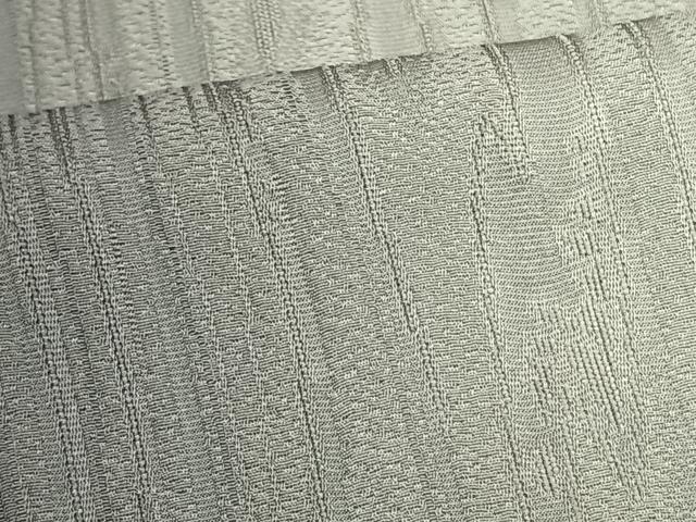 平和屋着物▽上質な小紋 単衣 間道 正絹 逸品 AAAV2816fy