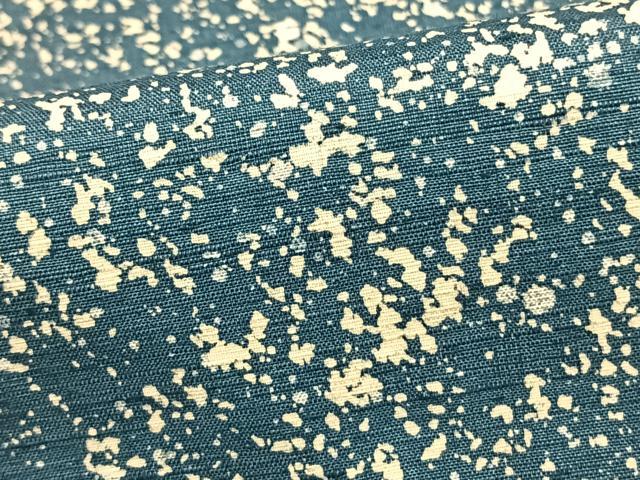 平和屋着物▽上質な紬 単衣 霞文 正絹 逸品 AAAV2819fy