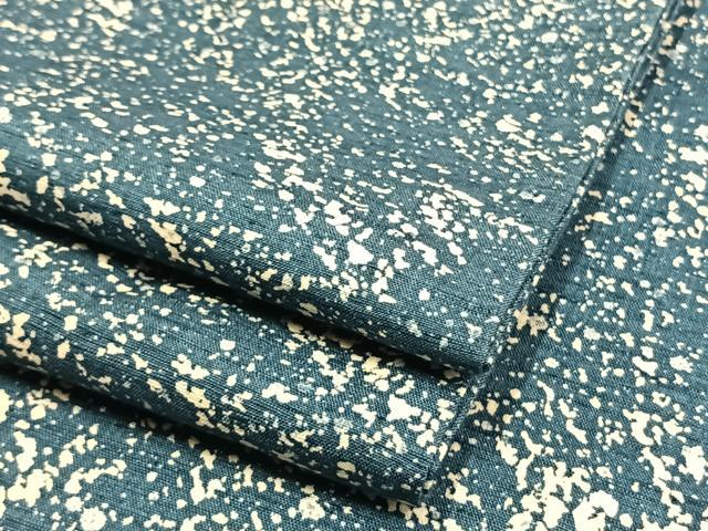 平和屋着物▽上質な紬 単衣 霞文 正絹 逸品 AAAV2819fy
