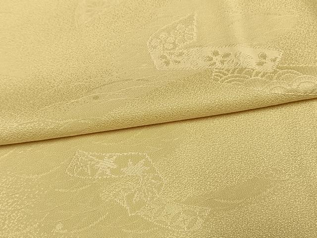 平和屋着物▽上質な色無地 単衣 熨斗花地紋 砥粉色 正絹 逸品 AAAV2846fy