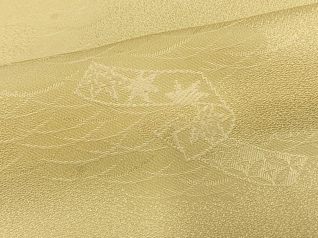 平和屋着物▽上質な色無地 単衣 熨斗花地紋 砥粉色 正絹 逸品 AAAV2846fy