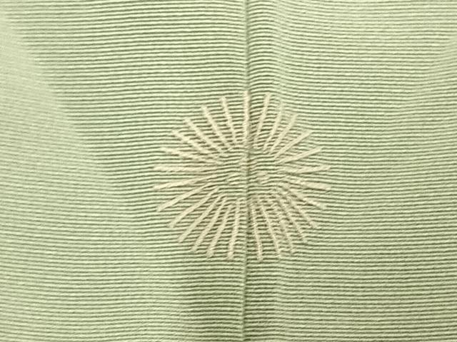 平和屋着物▽訪問着 単衣 中国三大刺繍 相良刺繍 草花文 正絹 逸品 AAAV2871fy