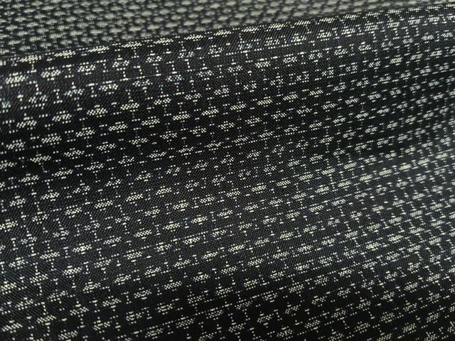平和屋着物●本場大島紬 アンサンブル 格子 正絹 逸品 AAAV7057zg