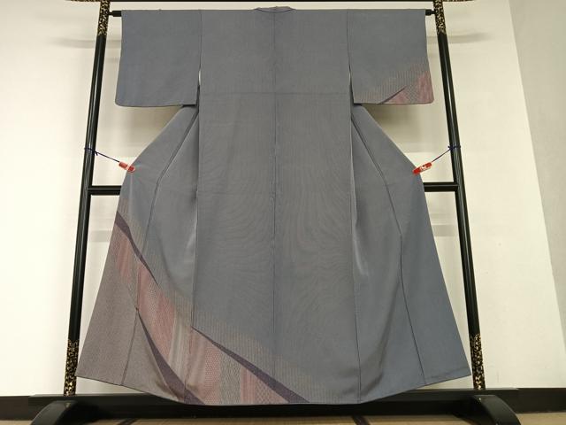 平和屋着物●訪問着 間道 正絹 逸品 AAAV7119zg
