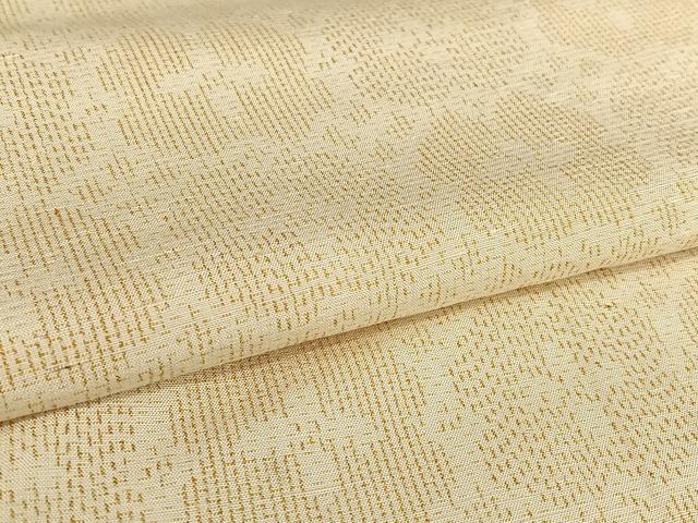 平和屋着物●上質な紬 舞花文 正絹 逸品 未使用 AAAV7136zg
