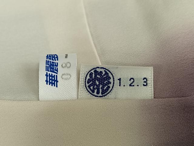 平和屋着物●上質な小紋 舞蝶シルエット 金彩 正絹 逸品 未使用 AAAV7420zg