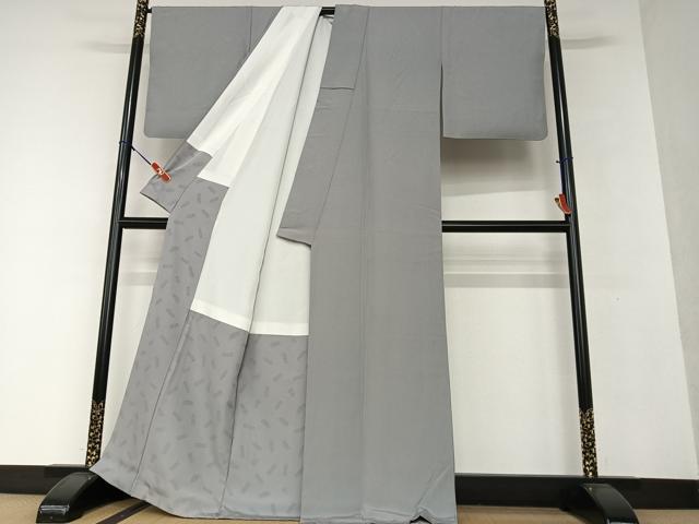 平和屋着物●江戸小紋 作家物 鮫小紋柄 正絹 逸品 AAAV7545zg