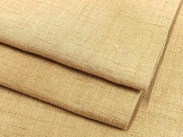 平和屋着物▽上質な紬 単衣 霞文 正絹 逸品 AAAV8386fy