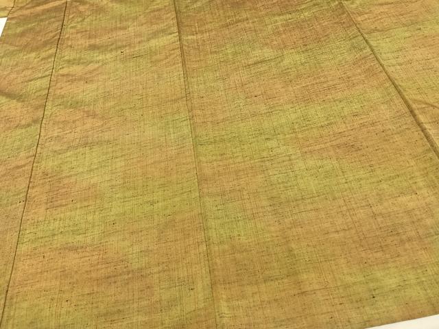 平和屋着物▽上質な紬 単衣 霞文 正絹 逸品 AAAV8398fy