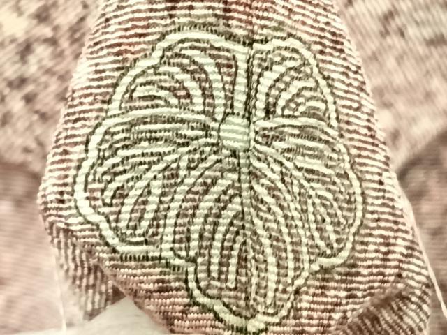 平和屋着物▽本薪蝋染工芸作家 木村勝美 小紋 単衣 霞文 正絹 逸品 未使用 AAAV8407fy