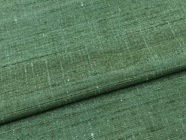 平和屋着物▽上質な紬 単衣 色無地 青磁色 正絹 逸品 未使用 AAAV8464fy