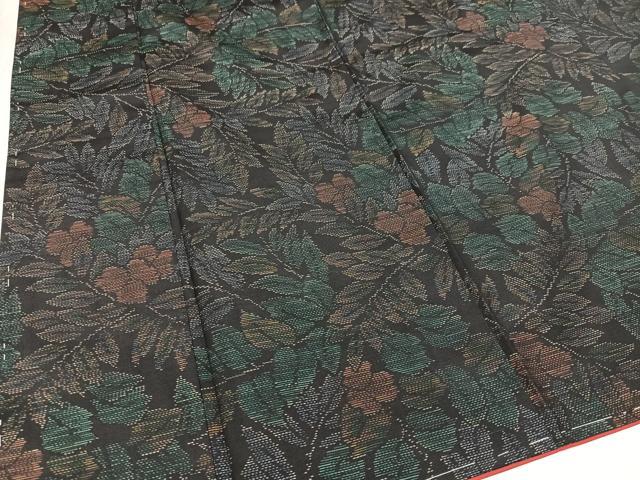 平和屋着物●本場大島紬 草木文 正絹 逸品 未使用 AAAV9424ph