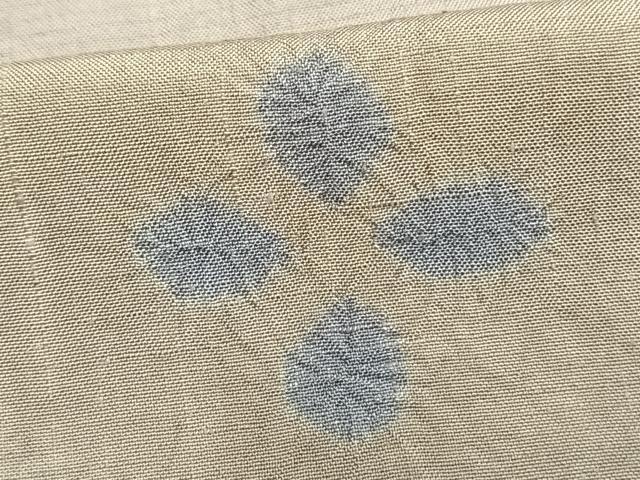 平和屋着物▽上質な紬 単衣 絞り 舞花文 正絹 逸品 AAAW1271fy