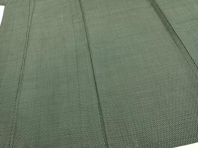 平和屋着物▽上質な紬 単衣 100亀甲 正絹 逸品 AAAW1301fy