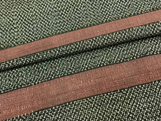 平和屋着物▽訪問着 単衣 横縞 正絹 逸品 AAAW1379fy