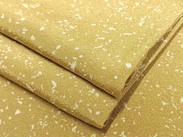 平和屋着物▽上質な小紋 単衣 あられ文 正絹 逸品 AAAW1399fy