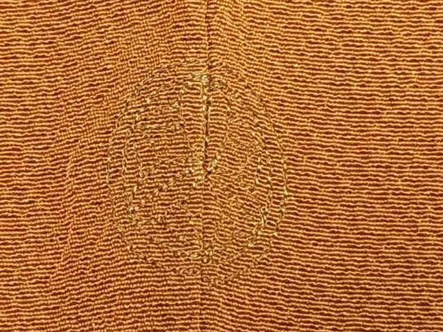平和屋着物▽訪問着 単衣 総刺繍 宝尽くし文様 金糸 正絹 逸品 AAAW1400fy