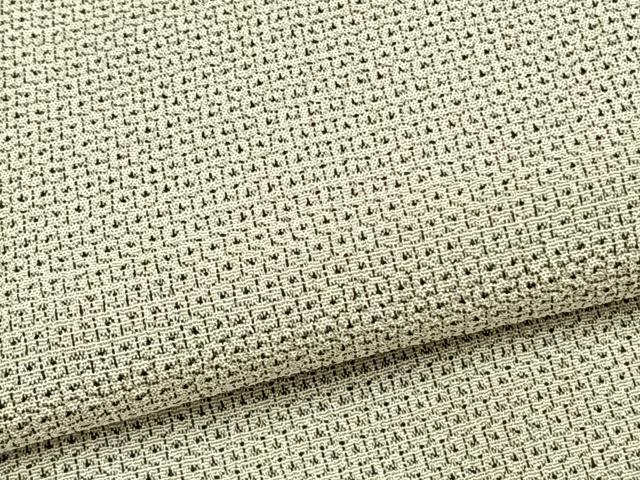 平和屋着物▽男性 本塩沢 単衣 110亀甲 総詰め 正絹 逸品 AAAW1414fy