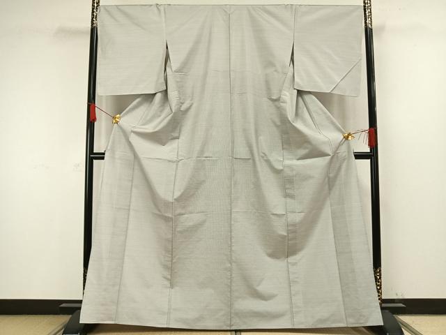 平和屋着物▽本場大島紬 単衣 横段文 正絹 逸品 AAAW1430fy