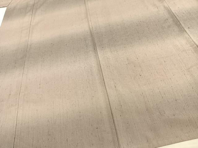 平和屋着物▽上質な紬 単衣 霞文 正絹 逸品 AAAW1481fy