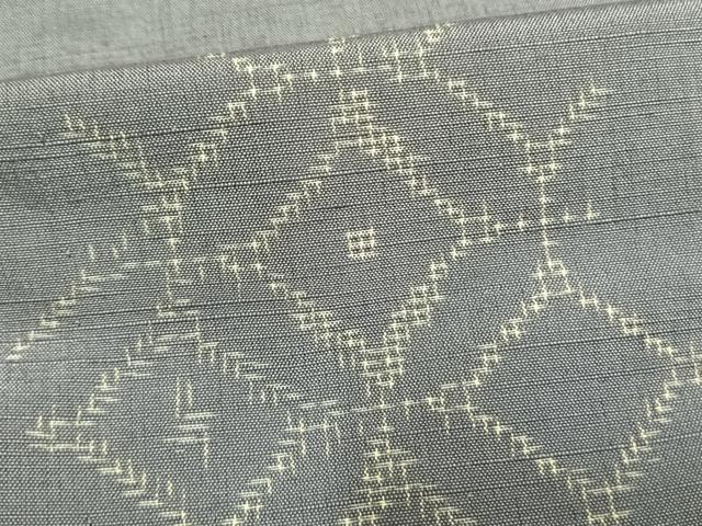 平和屋着物▽上質な紬 単衣 割付文 正絹 逸品 AAAW1496fy