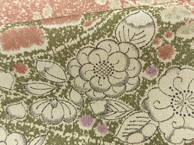 平和屋着物▽上質な小紋 単衣 辻が花 正絹 逸品 AAAW1506fy