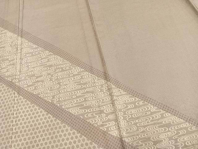 平和屋着物▽訪問着 単衣 切嵌吉祥文 ますいわ屋扱い 正絹 逸品 AAAW1508fy