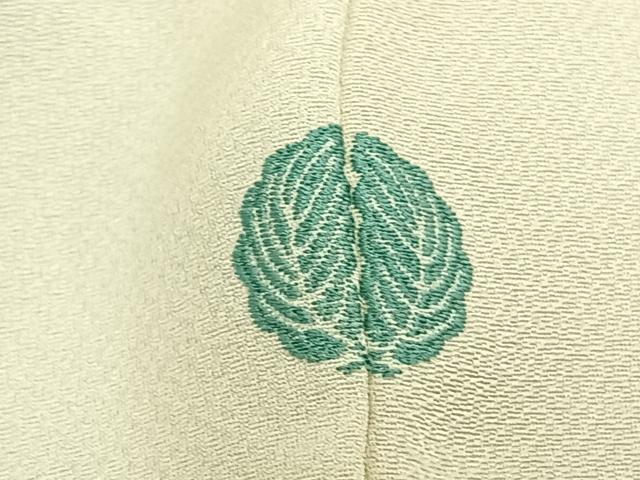 平和屋着物▽訪問着 単衣 間道 暈し染め 銀彩 正絹 逸品 AAAW1597fy