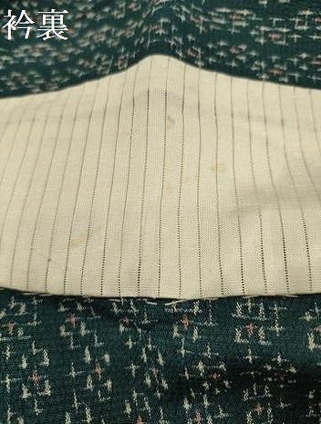 平和屋着物▽本塩沢 単衣 幾何学文様 正絹 逸品 AAAW2023sx