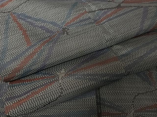 平和屋着物●本場大島紬 蜻蛉 正絹 逸品 AAAW4024np