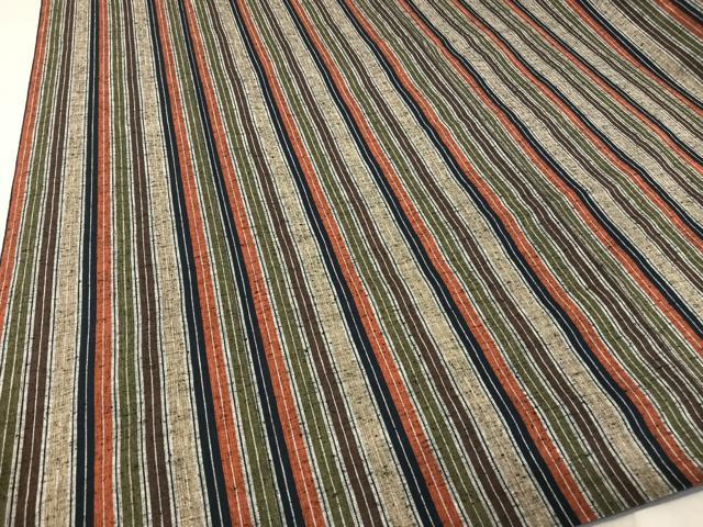 平和屋着物●上質な紬 縞 正絹 逸品 AAAW4094np