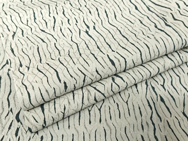 平和屋着物●上質な小紋 杢目絞り 正絹 逸品 未使用 AAAW4147np