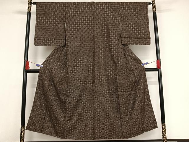 平和屋着物●本場大島紬 アンティーク大島 正絹 逸品 AAAW4213np