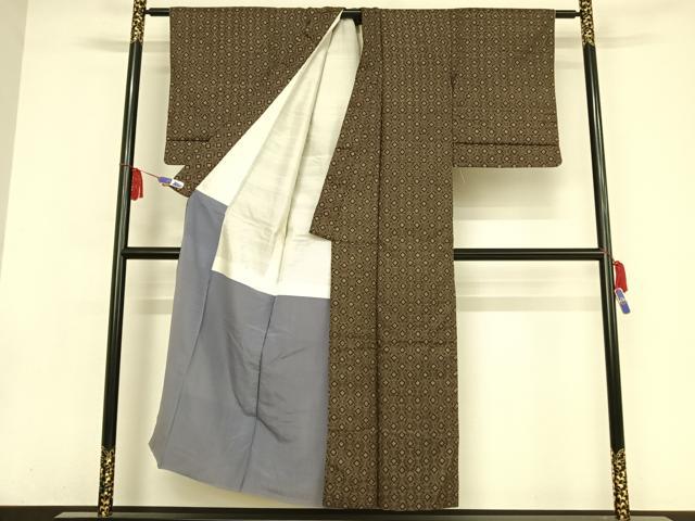 平和屋着物●本場大島紬 アンティーク大島 正絹 逸品 AAAW4213np