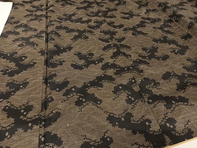 平和屋着物●本場大島紬 一元7マルキ 松 正絹 逸品 AAAW4228np