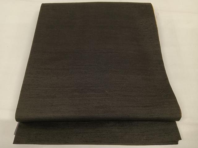 平和屋着物●両面全通柄袋帯 紬地 絞り 変わり縞 正絹 逸品 AAAW4306np