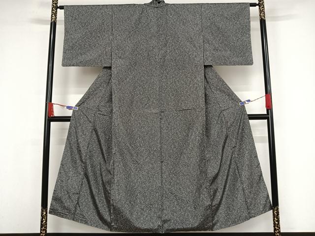 平和屋着物●本場染大島紬 天目暈し 正絹 逸品 AAAW4354np