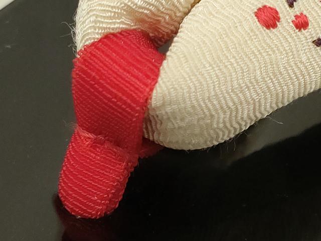平和屋着物●和装小物 桐下駄 鼻緒:刺繍 花柄 日本製 逸品 未使用 AAAW4534ay