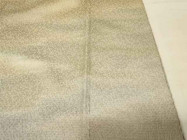 平和屋着物●訪問着 友禅 絞り 草花文 暈し染め 正絹 逸品 AAAW5282br