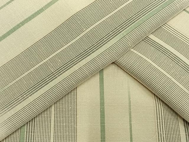 平和屋着物▽華まゆ紬 単衣 間道 反端付き 正絹 逸品 未使用 AAAW7581fy